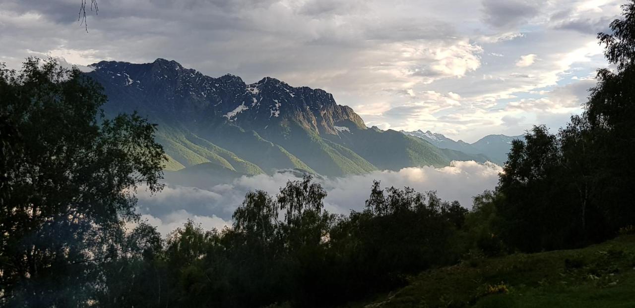 Appartamento Di Vacanza Casa Leoni Verscio Bagian luar foto